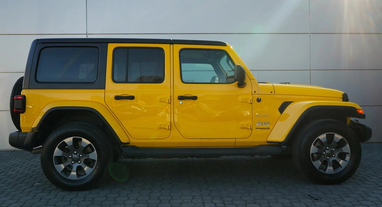 Jeep Wrangler cena 179000 przebieg: 138591, rok produkcji 2019 z Olsztynek małe 529